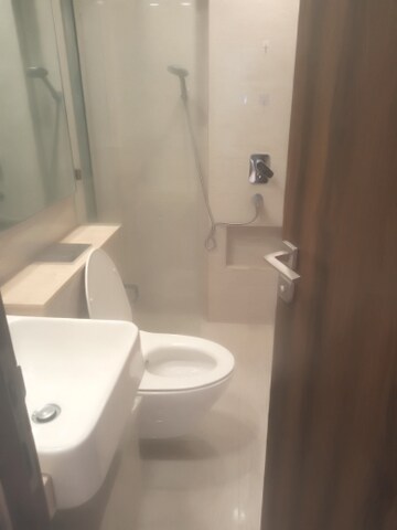 Bathroom in 1 BHK Apartment at Hiranandani Highland, Powai – for Rent
