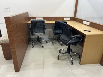 Team Area in  Office Space at Goyal Titanium Heights, Prahlad Nagar – for Rent