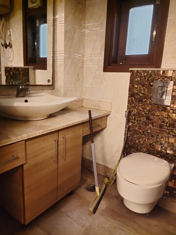 Bathroom in 3 BHK Independent House at East Of Kailash – for Sale