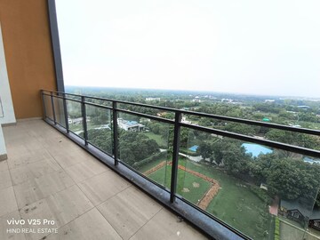 Balcony in 3 BHK Builder Floor at Chattarpur – for Rent