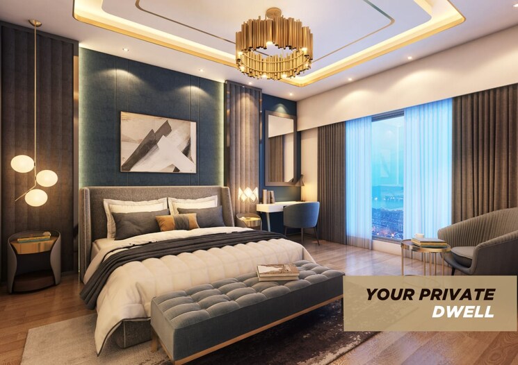 Bedroom, ahura-the-latitude 4 Bedroom 2525 Sq.Ft. Apartment In Nibm Pune 8862336