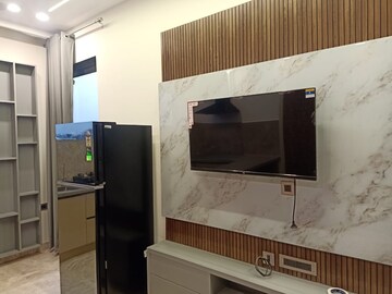 Kitchen in 1 BHK Builder Floor at Sushant Lok I – for Rent