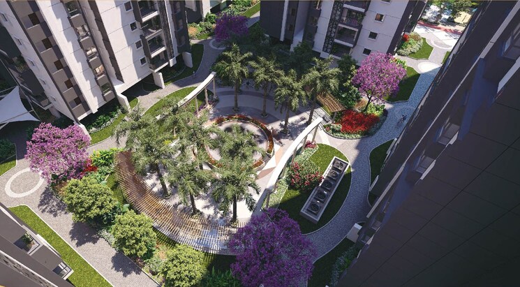 Garden, sbr-one-residence 3 Bedroom 1628 Sq.Ft. Apartment In Whitefield Bangalore 8862328