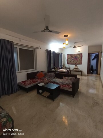 Living Room in 3 BHK Apartment at Goel Ganga Acropolis, Baner – for Rent