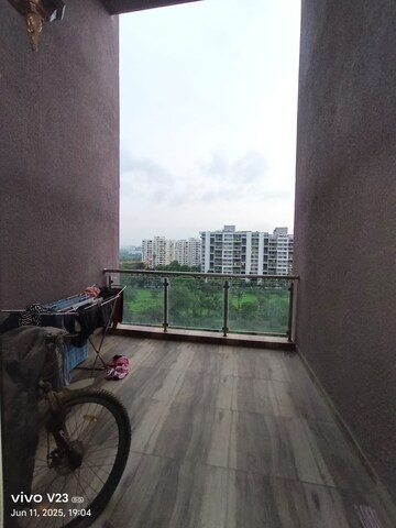 Balcony in 3 BHK Apartment at Goel Ganga Acropolis, Baner – for Rent