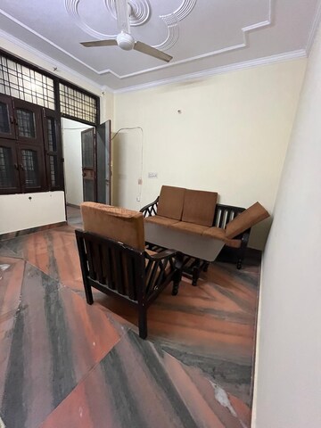 Living Room in 1 BHK Builder Floor at Sushant Lok I – for Rent