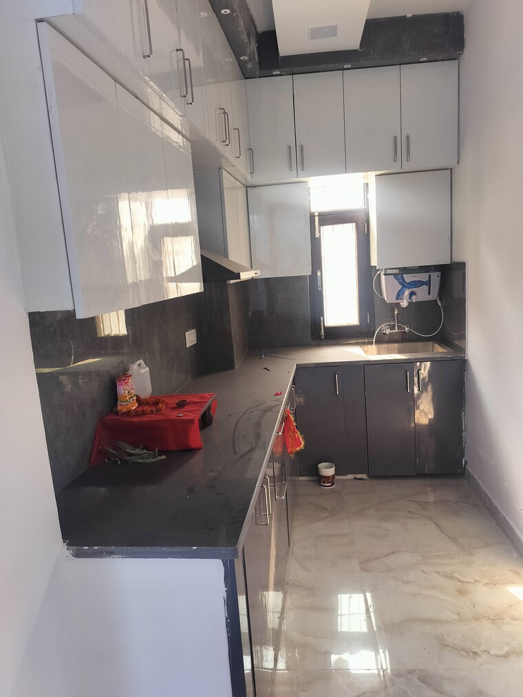 Kitchen, palm-sunrise 3 Bedroom 1550 Sq.Ft. Builder Floor In Shahpur Bamheta Ghaziabad 8862605