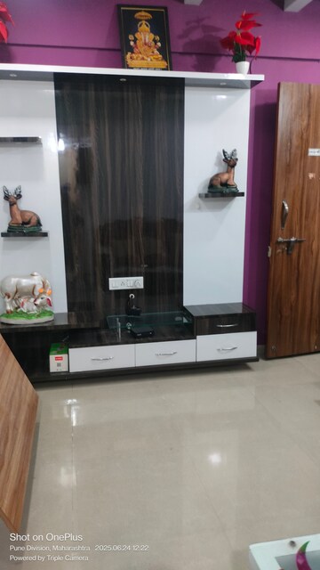 Living Room in 1 BHK Apartment at Shreeyash Residency, Dhanori – for Rent