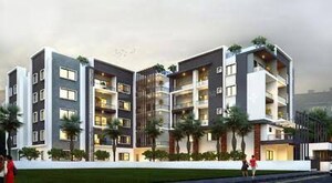 3 BHK Apartment – Exterior View View at Safah Eminence, Banjara Hills - for Sale