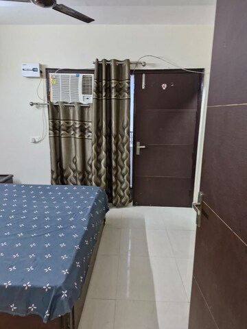 Bedroom in 1 BHK Builder Floor at Sushant Lok I – for Rent