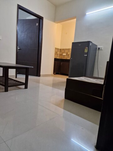 Living Room in 1 BHK Builder Floor at Sushant Lok I – for Rent