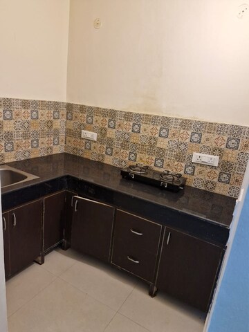Kitchen in 1 BHK Builder Floor at Sushant Lok I – for Rent