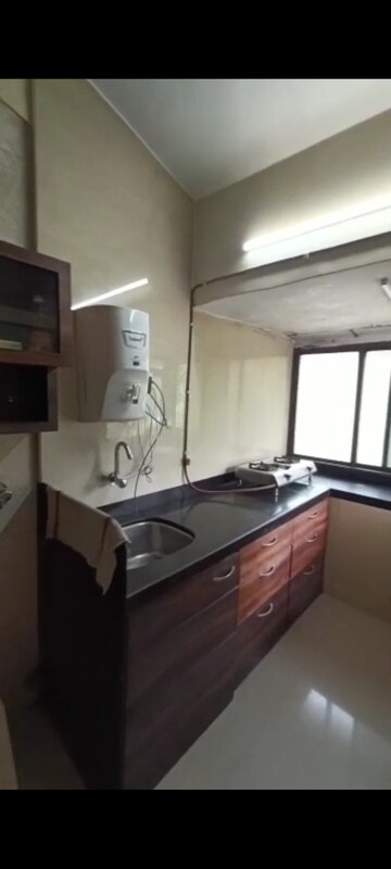 Kitchen in 1 RK Apartment at Gokuldham Complex, Goregaon East – for Rent