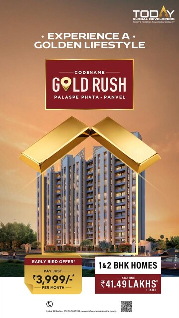 2 BHK Apartment For Sale in Today Saubhagyam, Palaspe Phata