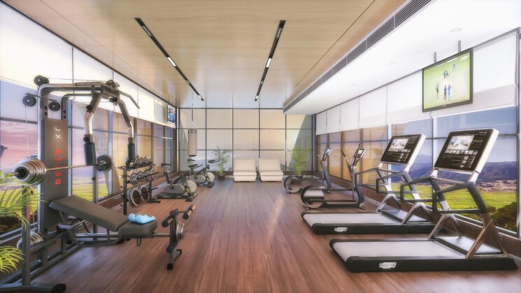 Gym, today-saubhagyam 2 Bedroom 600 Sq.Ft. Apartment In Palaspe Phata Navi Mumbai 8862884