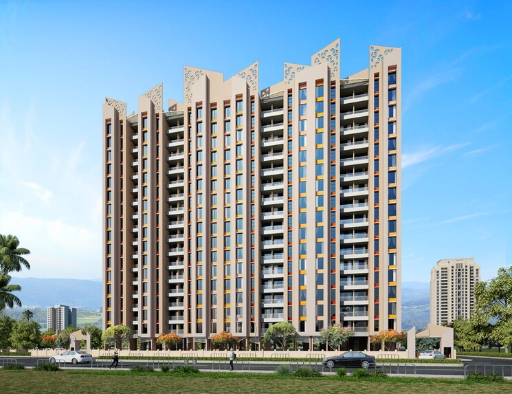 Exterior View, today-saubhagyam 2 Bedroom 600 Sq.Ft. Apartment In Palaspe Phata Navi Mumbai 8862884