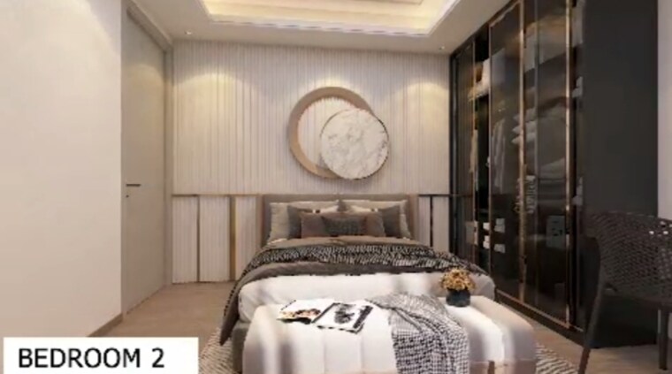 Bedroom, mahaveer-crystal-garden 3 Bedroom 1640 Sq.Ft. Apartment In Attapur Hyderabad 8863066