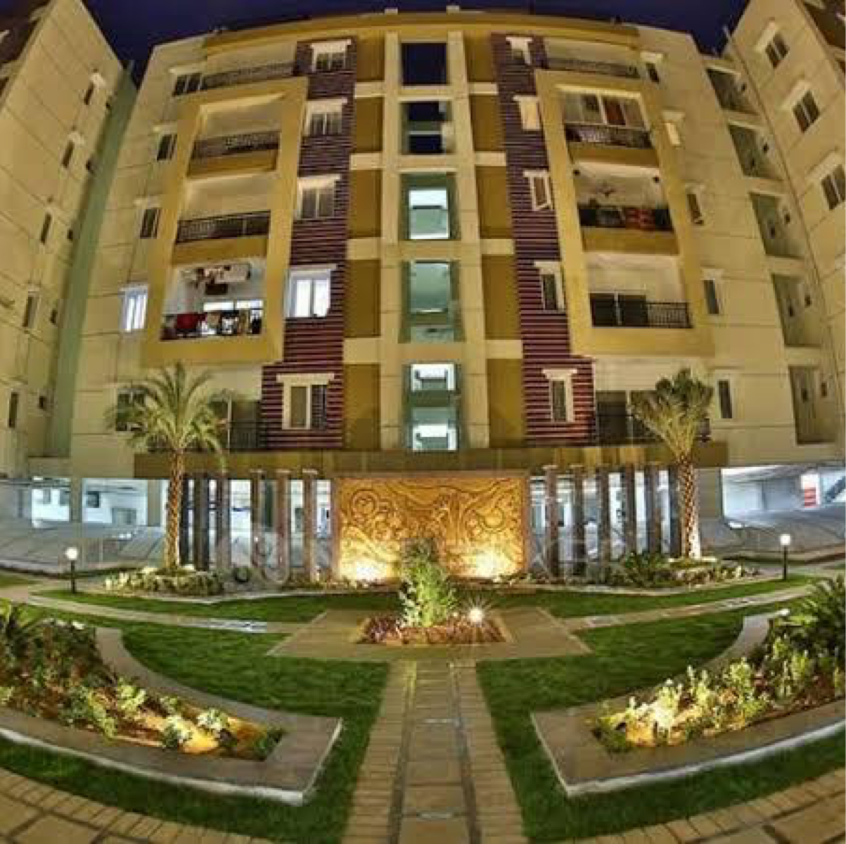 3 BHK 1520 Sq.Ft. Apartment in Om Sree Patels Green Front