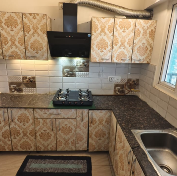 Kitchen in 3 BHK Apartment at Gaur Atulyam, Omicron I Greater Noida – for Sale