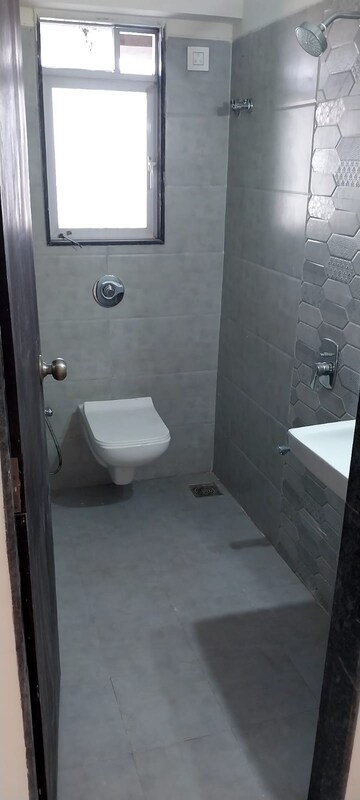 Bathroom in 2 BHK Apartment at Shivam Samadhan, Goregaon West – for Rent