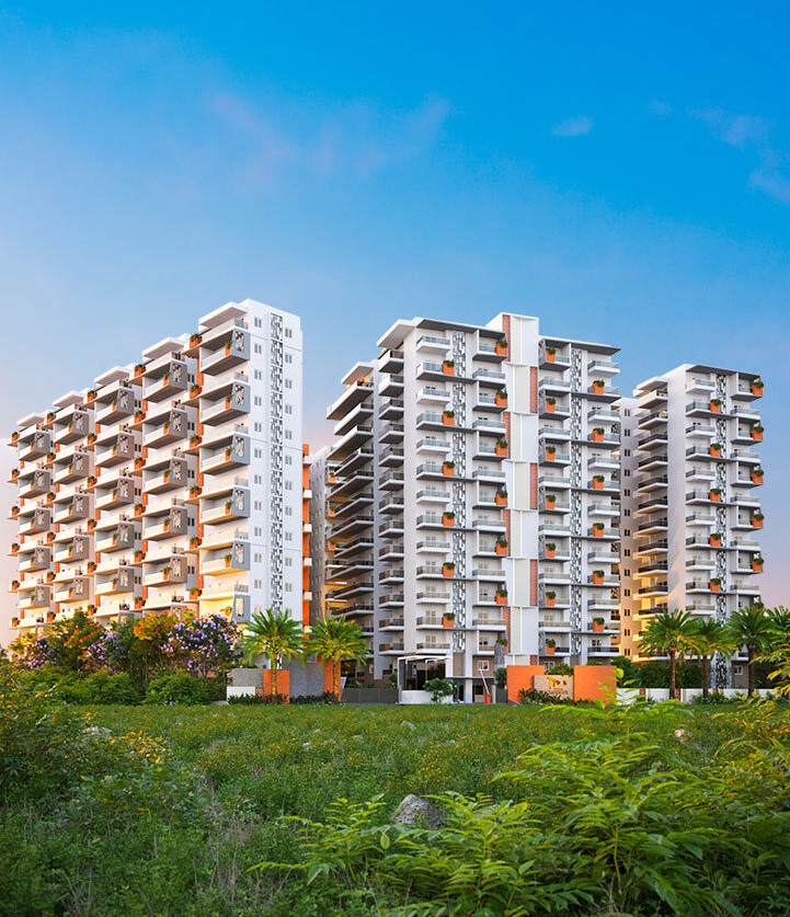 3 BHK + Pooja Room Apartment For Sale in Svadha Elight 