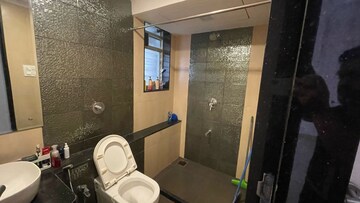 Bathroom in 1 BHK Apartment at Lalani Valentine Apartment, Malad East – for Rent