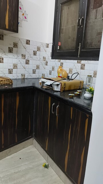 Kitchen in 1 RK Builder Floor at Sushant Lok I – for Rent