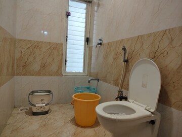 Bathroom in 3 BHK Apartment at Palaspe Phata – for Rent