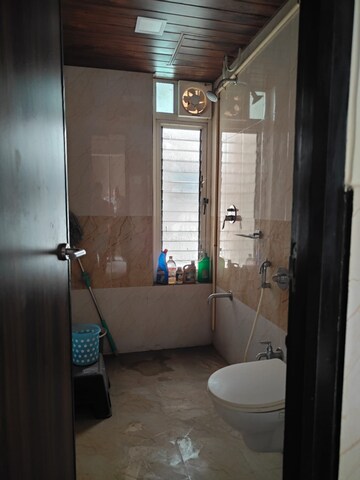 Bathroom in 3 BHK Apartment at Palaspe Phata – for Rent