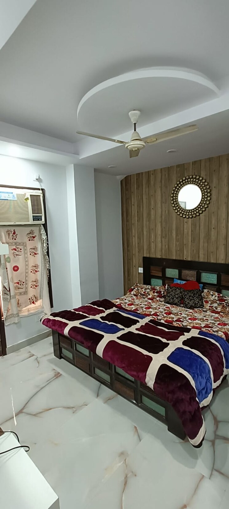 Bedroom, burari 3 Bedroom 900 Sq.Ft. Builder Floor In Burari Delhi 8863380