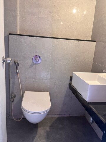 Bathroom in 2 BHK Apartment at Ashar Metro Towers, Vartak Nagar – for Sale
