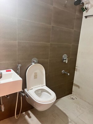Bathroom in 2 BHK Apartment at Ashar Metro Towers, Vartak Nagar – for Sale