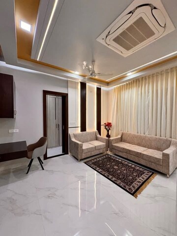 Living Room in 4 BHK Builder Floor at Igi Airport Area – for Sale