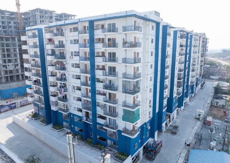 Exterior View, janapriya-nile-valley 2 Bedroom 1000 Sq.Ft. Apartment In Madinaguda Hyderabad 8863459