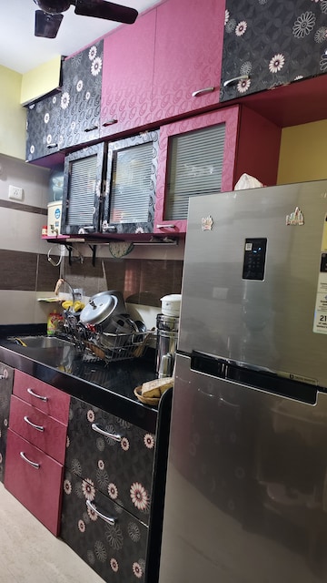 Kitchen in 1 BHK Apartment at Riddhi Siddhi Heights Goregaon West, Goregaon West – for Rent
