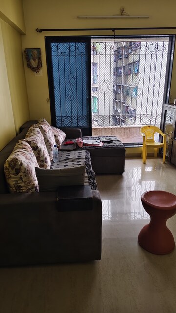 Living Room in 1 BHK Apartment at Riddhi Siddhi Heights Goregaon West, Goregaon West – for Rent