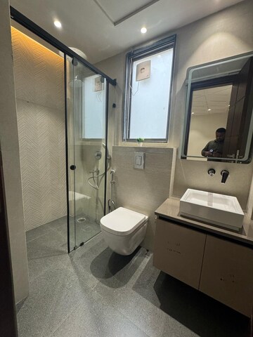 Bathroom in 4 BHK Builder Floor at SS Southend Floors, South City 2 – for Sale