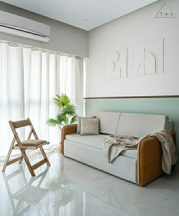 Living Room in 2 BHK Apartment at Shreeji Green Origin, Mulund West – for Sale