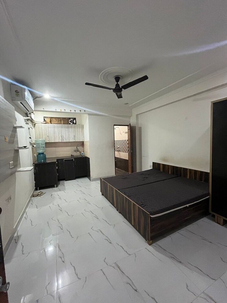 Bedroom, sector 52 1 RK 258 Sq.Ft. Builder Floor In Sector 52 Gurgaon 8863724