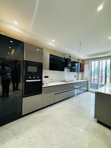 Kitchen in 4 BHK Builder Floor at SS Southend Floors, South City 2 – for Sale
