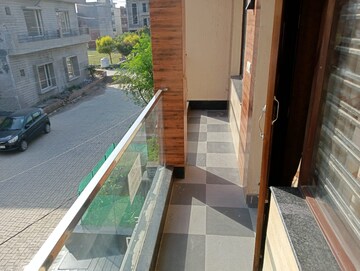 Balcony in 2 BHK Apartment at GBP Eco Greens Floors, Central Derabassi – for Rent