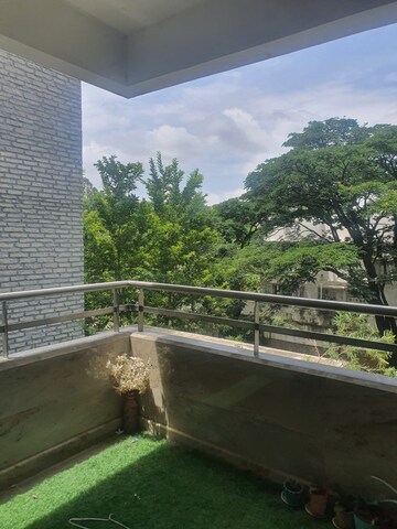 Balcony in 3 BHK Apartment at Nandi Citadel, Bannerghatta Road – for Rent