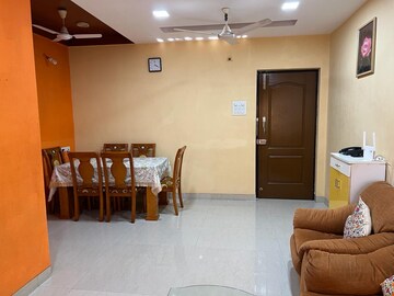 Living Room in 2 BHK Apartment at K Raheja Heights, Malad East – for Rent