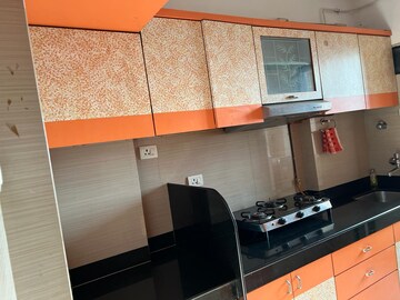 Kitchen in 2 BHK Apartment at K Raheja Heights, Malad East – for Rent
