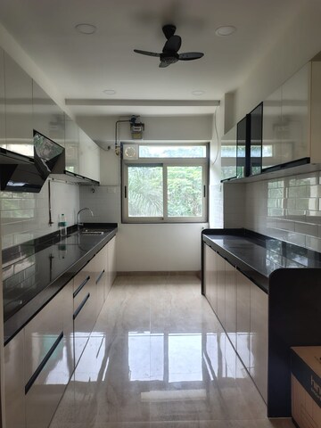 Kitchen in 3 BHK Apartment at Juhu – for Rent