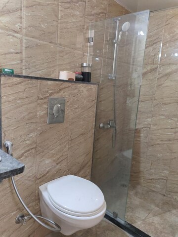 Bathroom in 2 BHK Apartment at Welworth Tinseltown, Bavdhan – for Rent