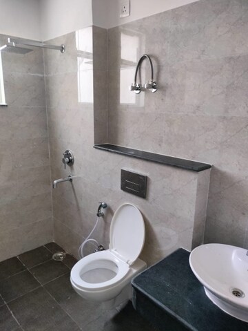 Bathroom in 3 BHK Apartment at BBD Green City, Gomti Nagar – for Rent