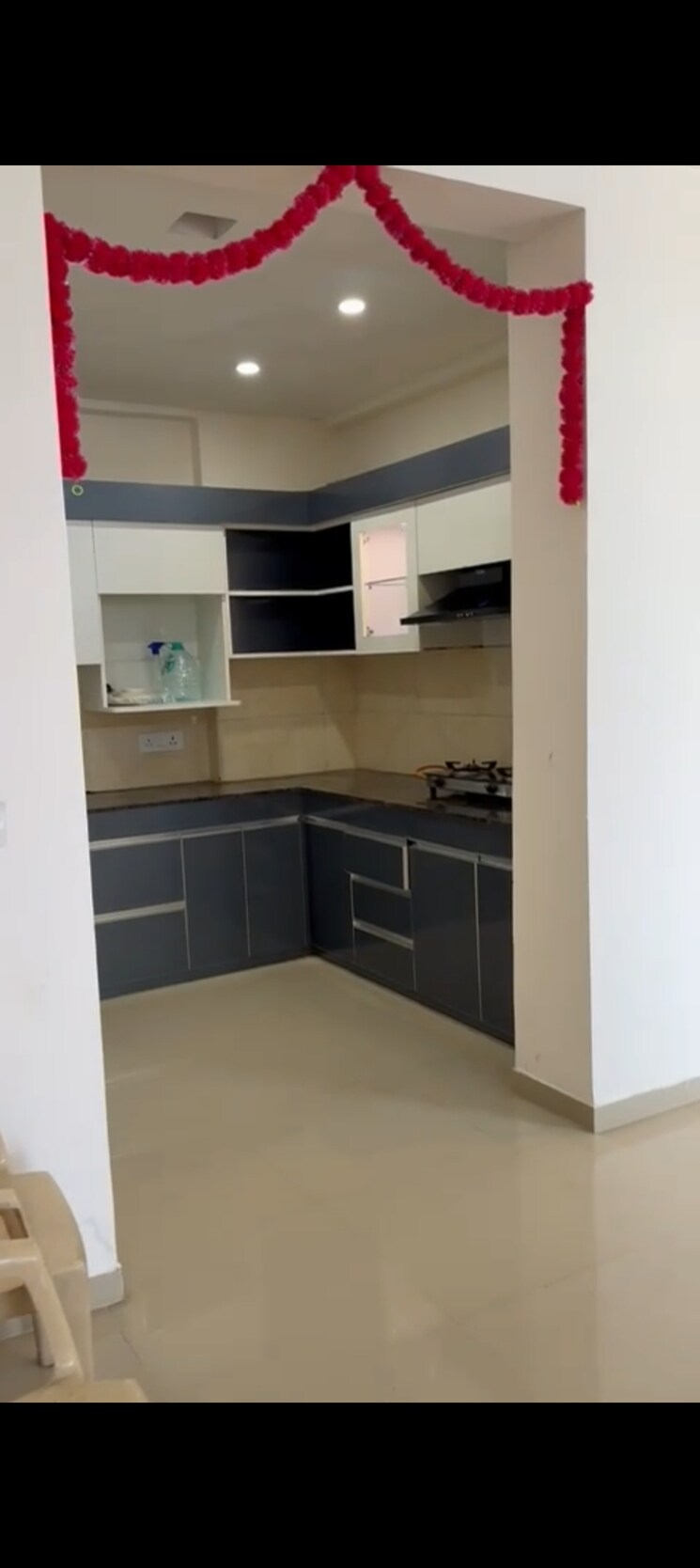 Kitchen, omaxe-waterscapes 3 Bedroom 1575 Sq.Ft. Apartment In Gomti Nagar Lucknow 8864617