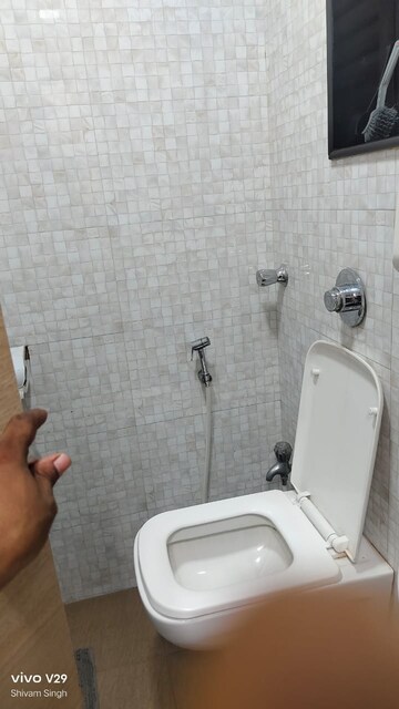 Bathroom in  Office Space at Crescent Solitaire, Sakinaka – for Rent