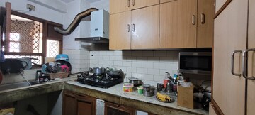 Kitchen in 2 BHK Apartment at Neelpadam Kunj Complex, Kamma – for Sale